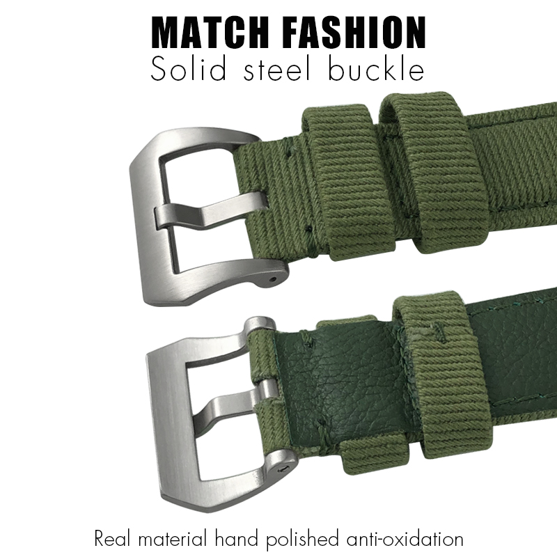 for Panerai 24mm New Nylon Wat - Canvas Strap Watch のレビューと価格