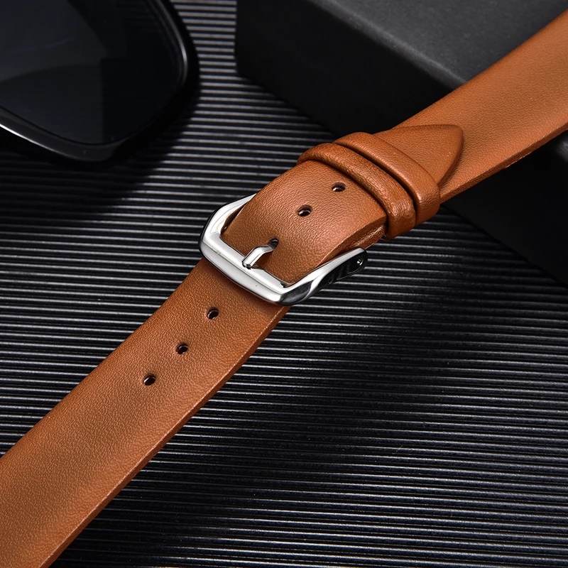 Ultra-thin Calfskin Leather Wa - Rubber Strap Diver のレビューと価格