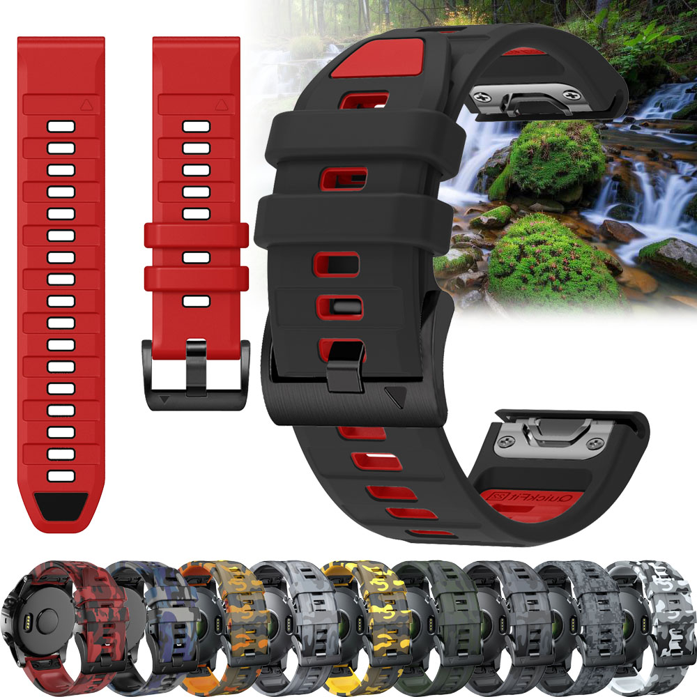 Fenix E 47mm Official QuickFit - Silicone Watch Band 22Mm のレビューと価格
