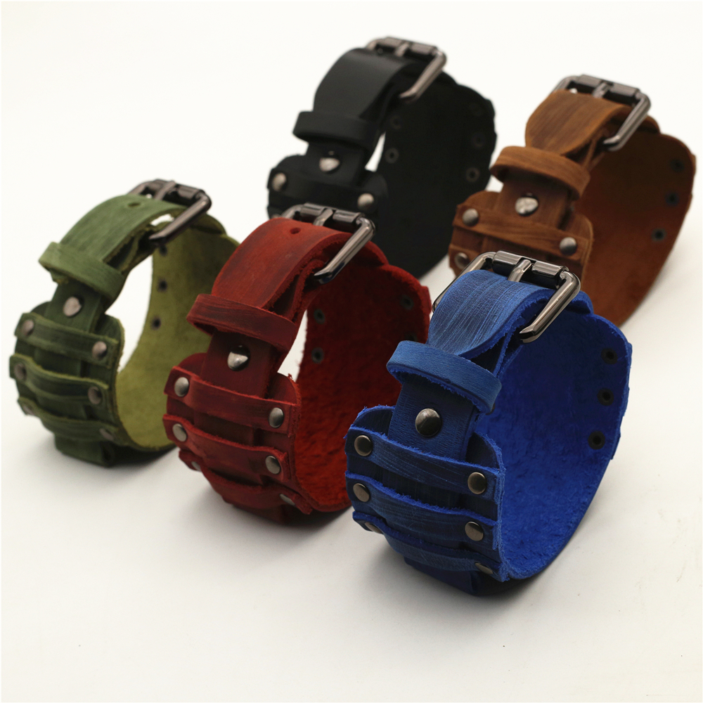 Punk Leather Watch Strap for M - Tropic Strap Vintage のレビューと価格