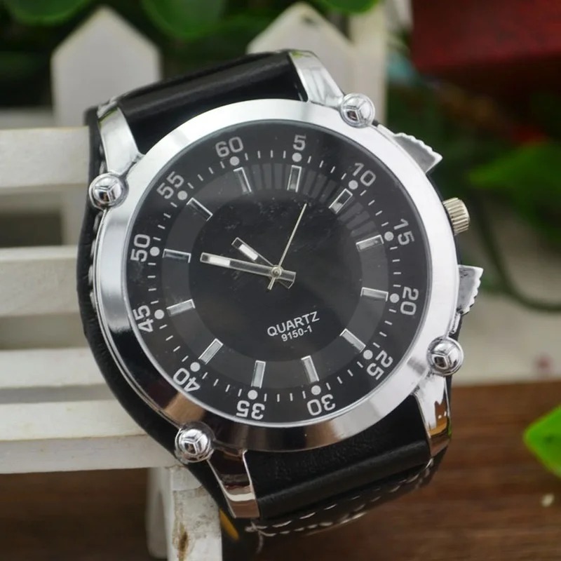 Fashion Brand Luxury Wristwatc - Leather Watch Band Men のレビューと価格
