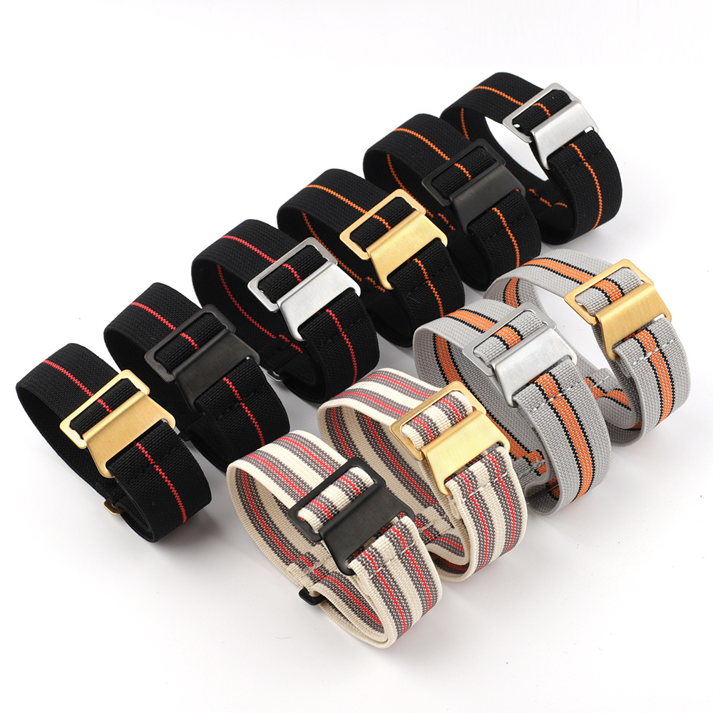 Parachute Nylon Watch Band 18m - Parachute Strap Elastic のレビューと価格
